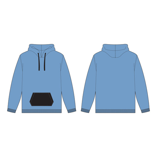 Men's Sweatshirt Sewing Pattern - A0010-22-V-05