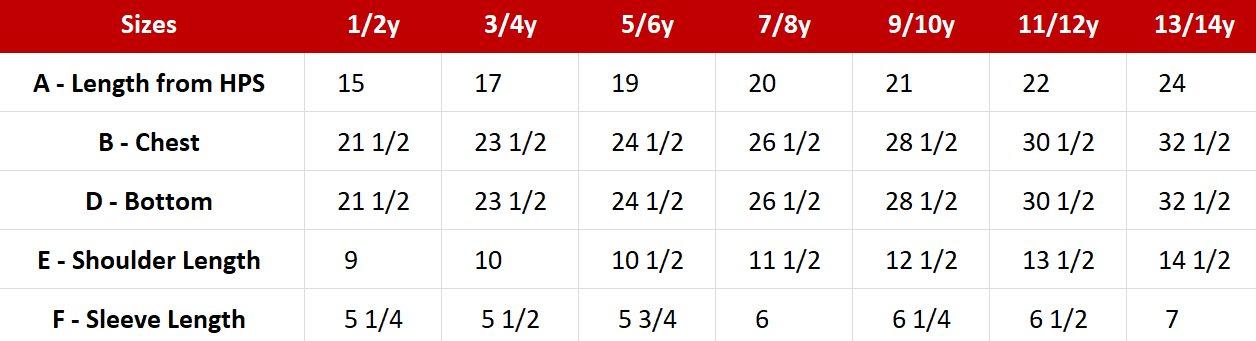 Kids - Boy's Half Sleeves T-Shirt Sewing Pattern - A0003-25-Y-8