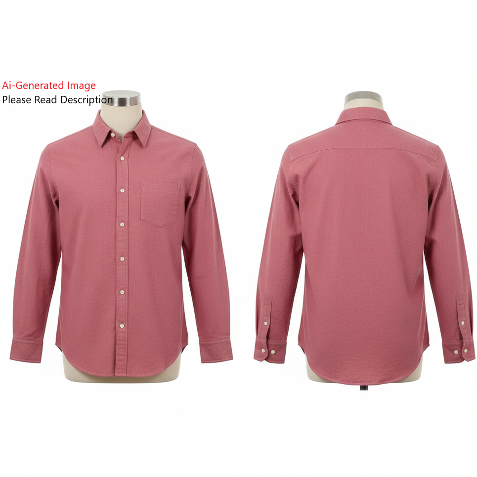 Men's Shirt Sewing Pattern - A0018-22-V-08