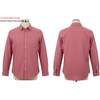 Men's Shirt Sewing Pattern - A0018-22-V-08