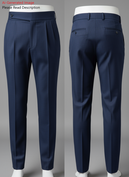 Men's Pleated Pant Sewing Pattern - A0001-26-Z-5