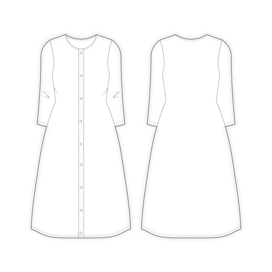 Women's Dress Sewing Patterns - A0005-22-V-3