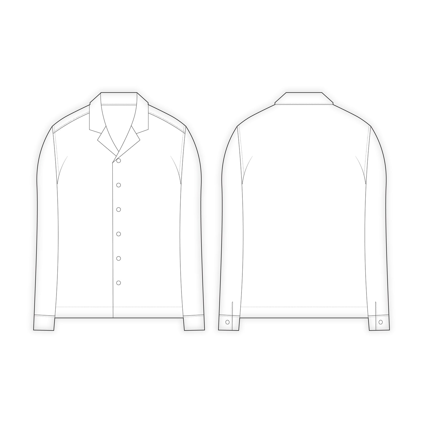 Women's Jacket Sewing Patterns - A0003-22-V-3