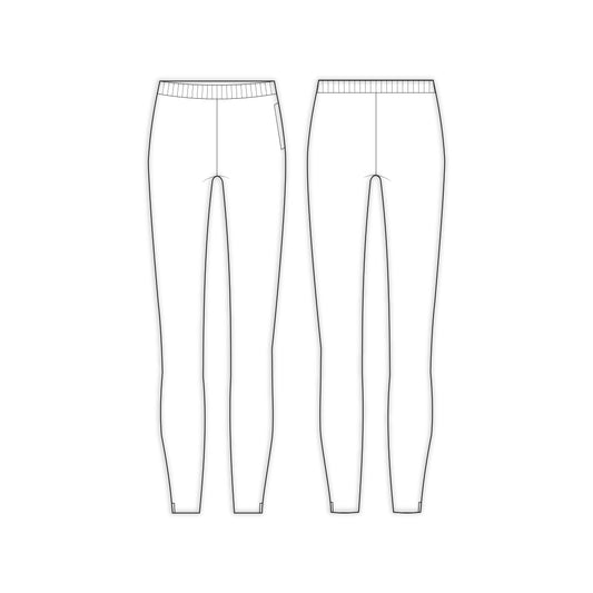 Women's Legging Sewing Pattern - A0005-23-W-2