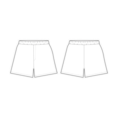 Men's Shorts Sewing Pattern - A0007-26-Z-02