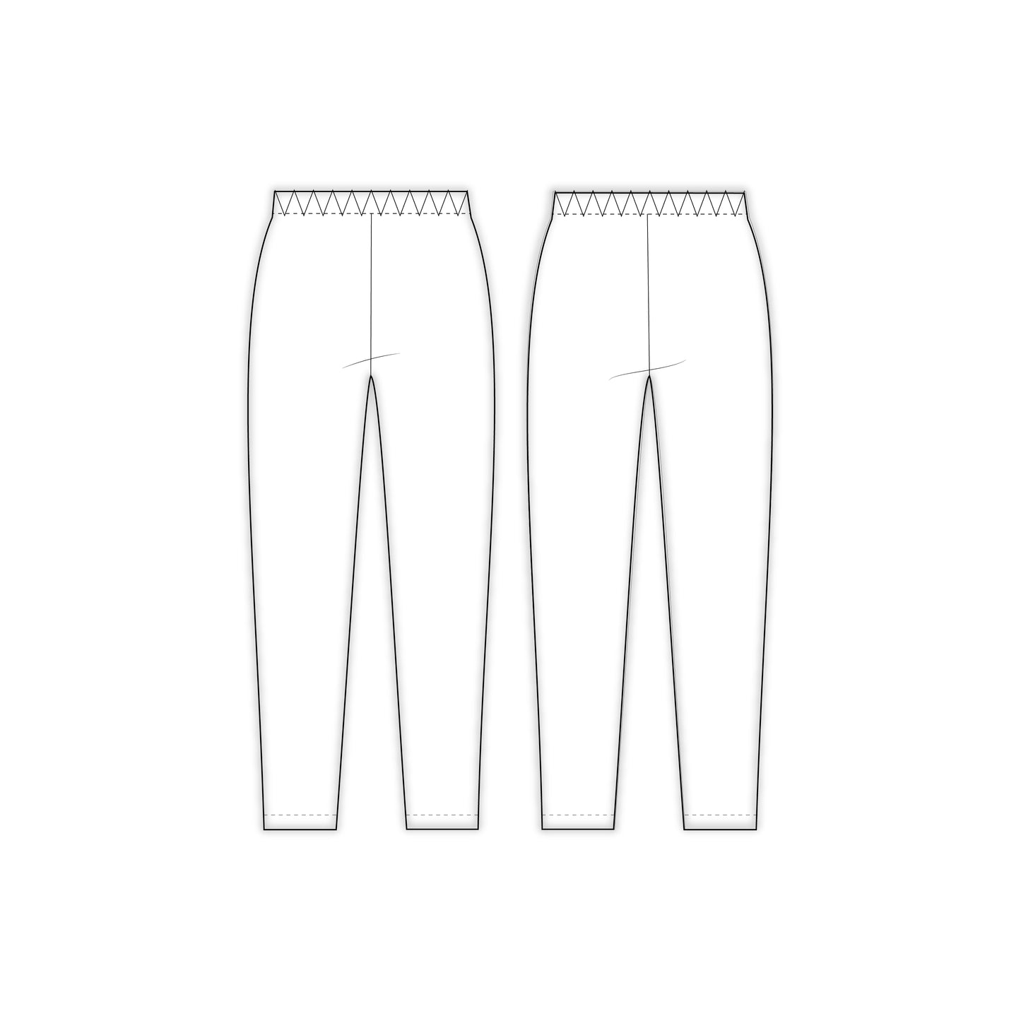 Women's Kurta-Pant Sewing Pattern - A0008-23-W-2