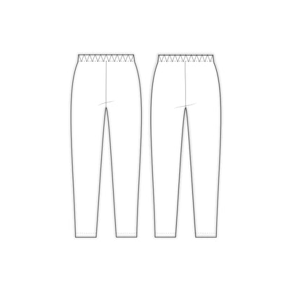 Women's Kurta-Pant Sewing Pattern - A0008-23-W-2