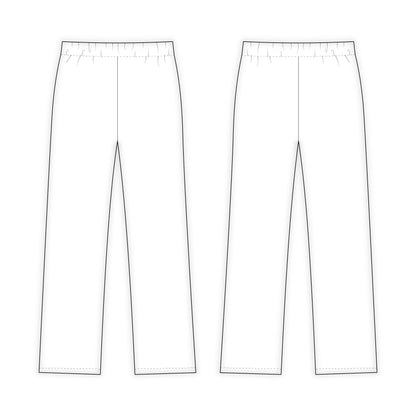 Women's Night Pajama Sewing Pattern - A0010-22-V-12