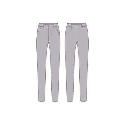Women's Pencil Fit Pant Sewing Pattern - A0002-22-V-1