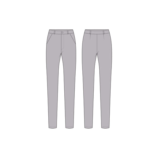 Women's Pencil Fit Pant Sewing Pattern - A0002-22-V-1