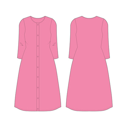 Women's Dress Sewing Patterns - A0005-22-V-3