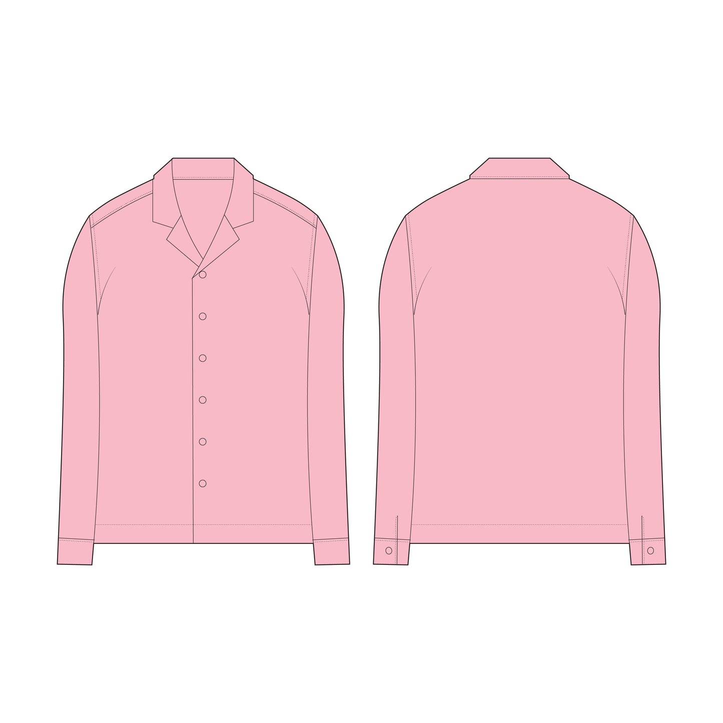 Women's Jacket Sewing Patterns - A0003-22-V-3