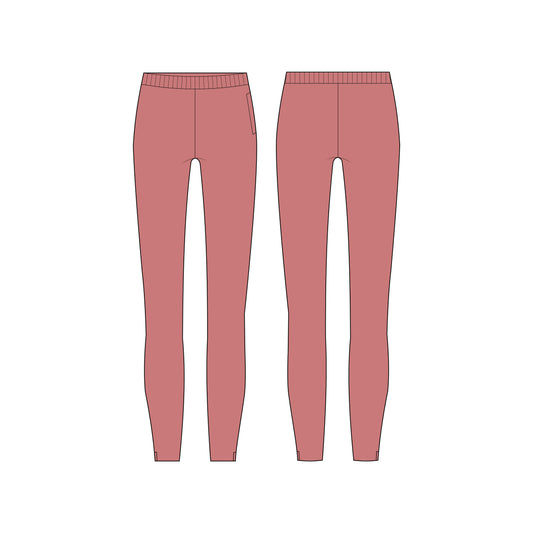 Women's Legging Sewing Pattern - A0005-23-W-2