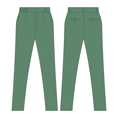 Men's Formal Pant Sewing Pattern - A0020-22-V-08