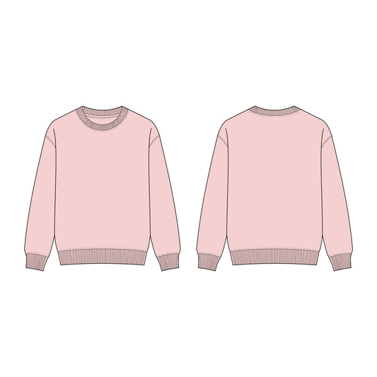 Men's Sweatshirt Sewing Pattern - A0001-22-V-05