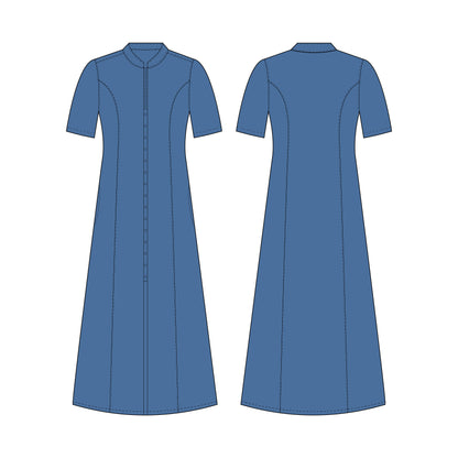 Women's Dress Sewing Pattern - A0001-22-V-11