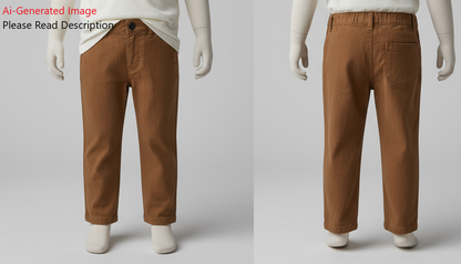 Kids - Boy's Pant Sewing Pattern - A0003-25-Y-8