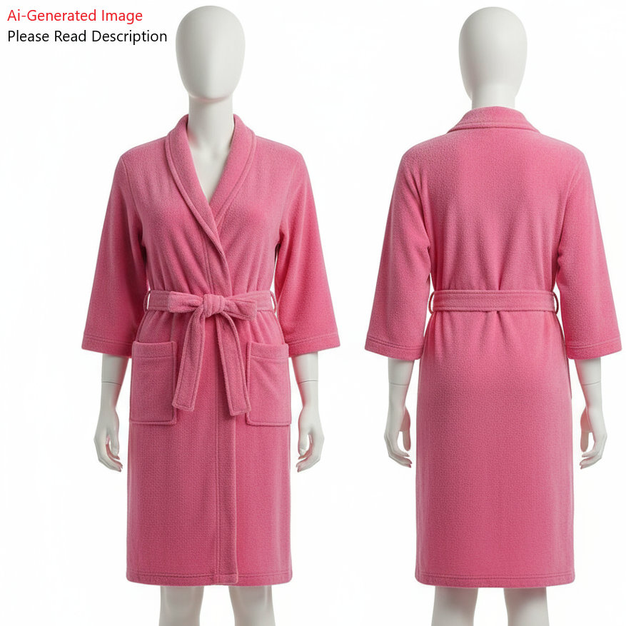 Women's Bathrobe Sewing Pattern - A0001-25-Y-2