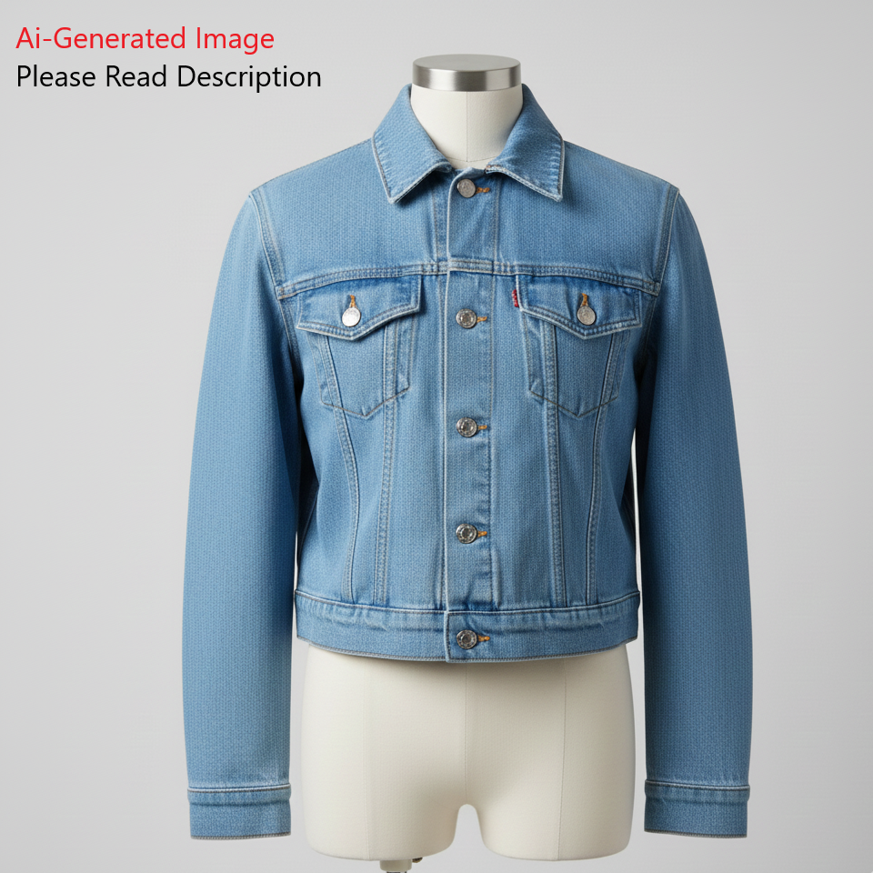 Women's Denim Jacket Sewing Pattern - A0001-22-V-2