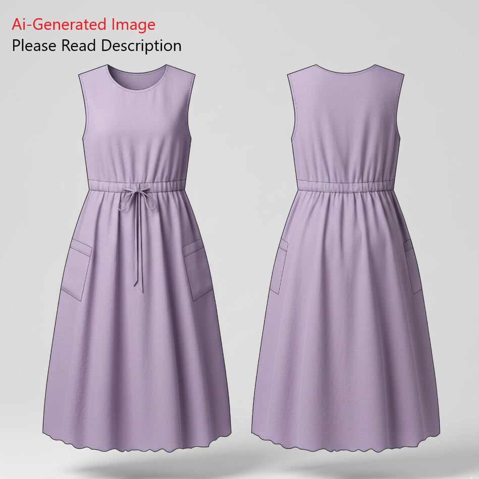 Women's Dress Sewing Patterns - A0009-22-V-3