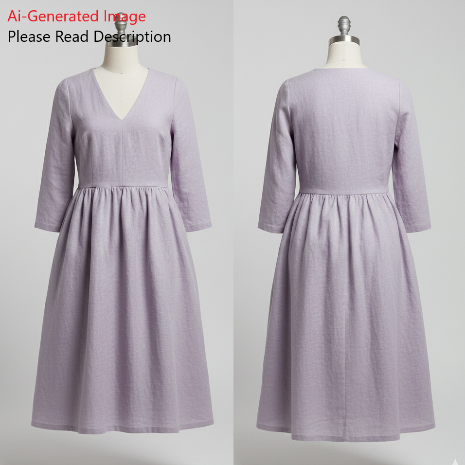 Women's Dress Sewing Patterns - A0006-22-V-3