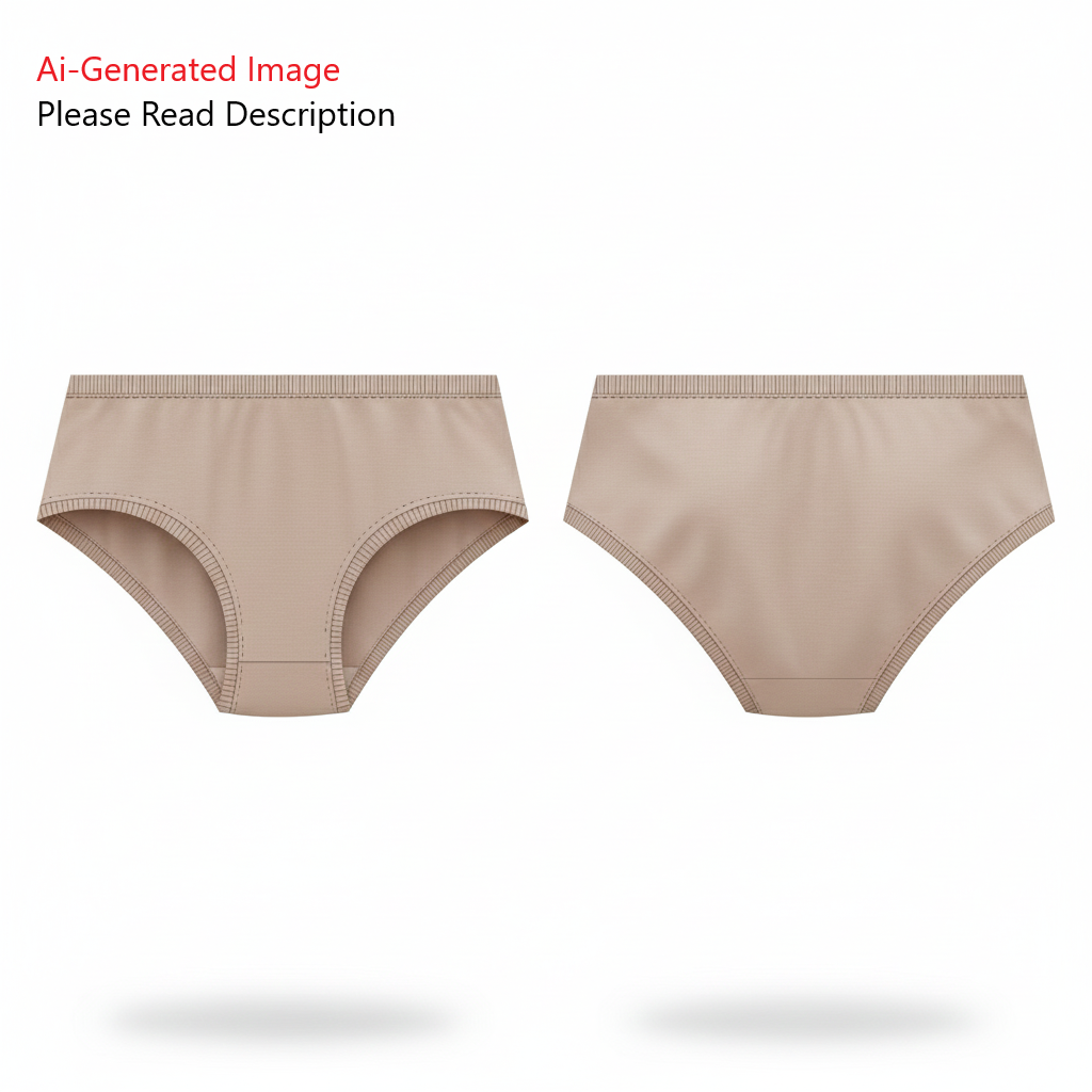 Women's Panty Sewing Pattern - A0001-22-V-12