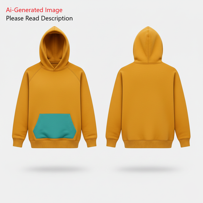 Men's Oversized Hoodies Sewing Pattern - A0008-22-V-05