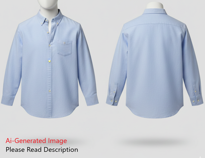 Men's Full Sleeves Shirt Sewing Pattern - A0011-22-V-04