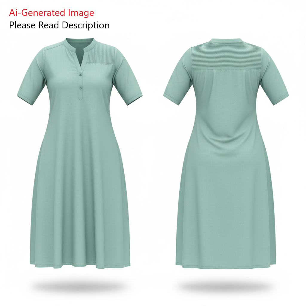 Women's Dress Sewing Pattern - A0002-22-V-11