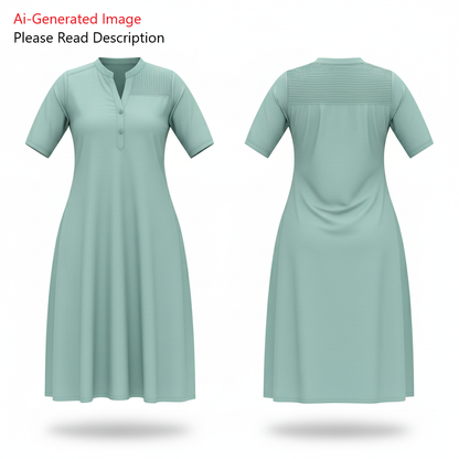 Women's Dress Sewing Pattern - A0002-22-V-11