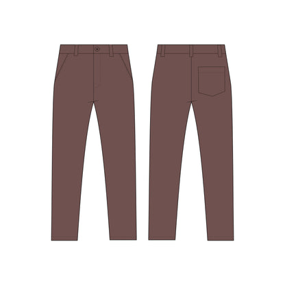 Kids - Boy's Pant Sewing Pattern - A0003-25-Y-8