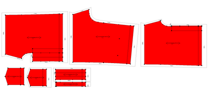 Men's Shorts Sewing Pattern - A0009-26-Z-02