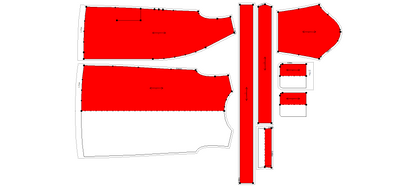 Women's Bathrobe Sewing Pattern - A0001-25-Y-2