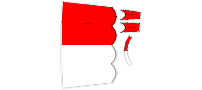 Women's Long Skirt Sewing Pattern - A0002-25-Y-9