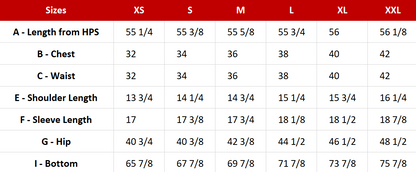 Women's Full Sleeves Long Dress Sewing Pattern - A0002-23-W-1