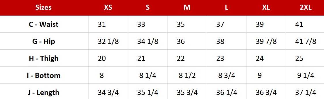 Women's Legging Sewing Pattern - A0007-23-W-2