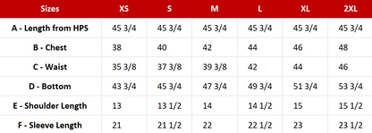 Women's Loose Fit Long Shirt Sewing Pattern - A0003-22-V-2