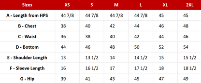 Women's Long Shirt Sewing Pattern - A0005-22-V-2