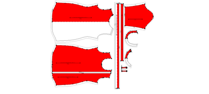 Women's Full Sleeves Regular Fit Kurti Sewing Pattern - A0003-23-W-2