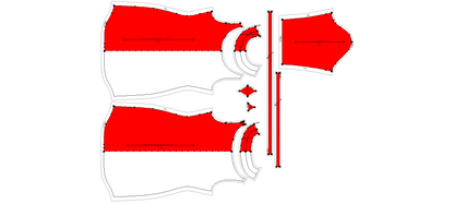 Women's Full Sleeves Regular Fit Kurti Sewing Pattern - A0004-23-W-2