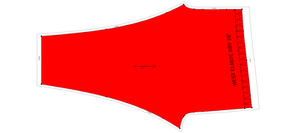 Women's Legging Sewing Pattern - A0007-23-W-2