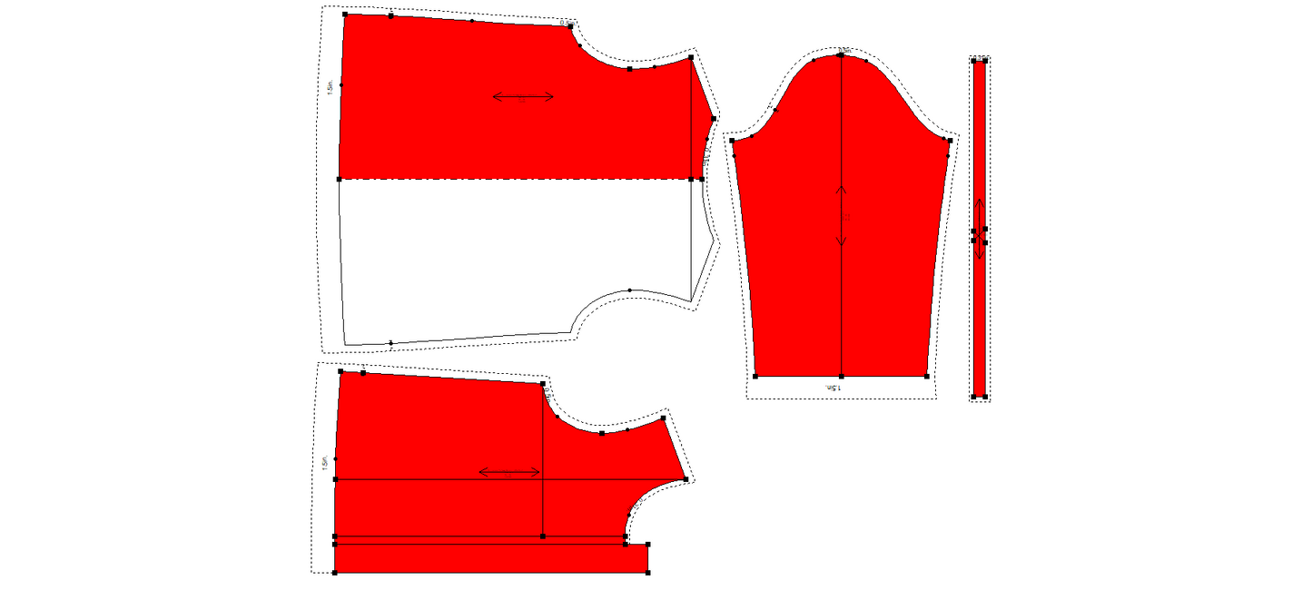 Women's Jacket Sewing Patterns - A0004-22-V-3