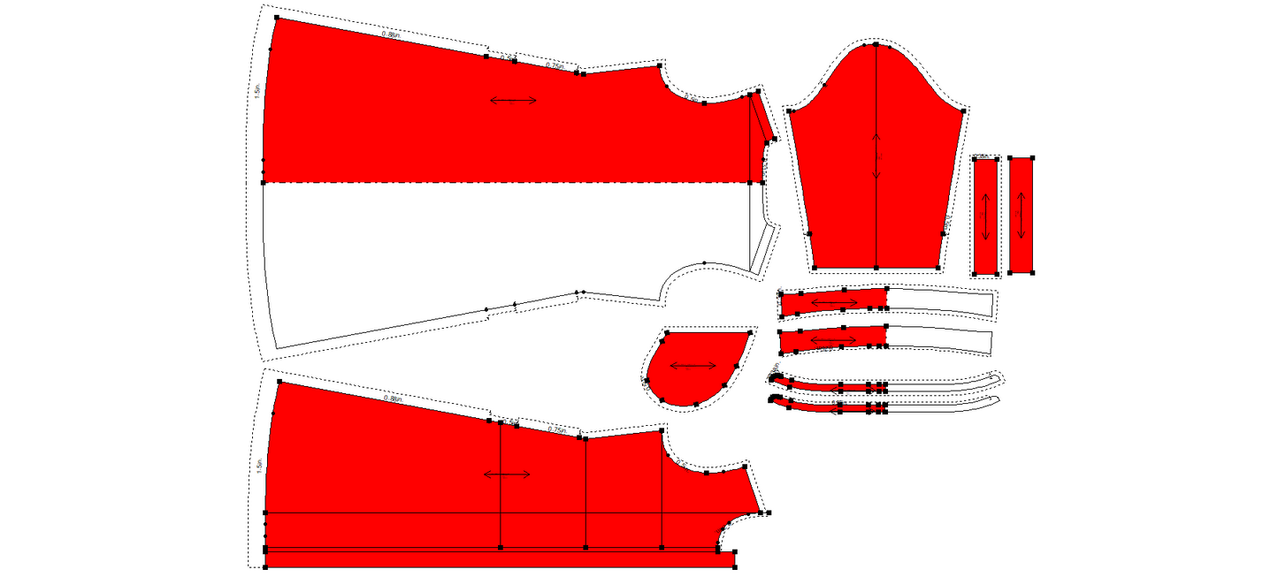 Women's Dress Sewing Patterns - A0007-22-V-3