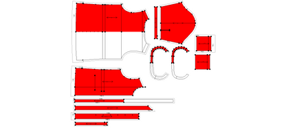 Women's Top Sewing Patterns - A0008-22-V-3