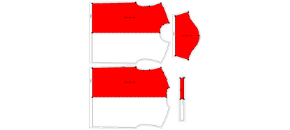 Men's Oversized T-Shirt Sewing Pattern - A0003-22-V-05