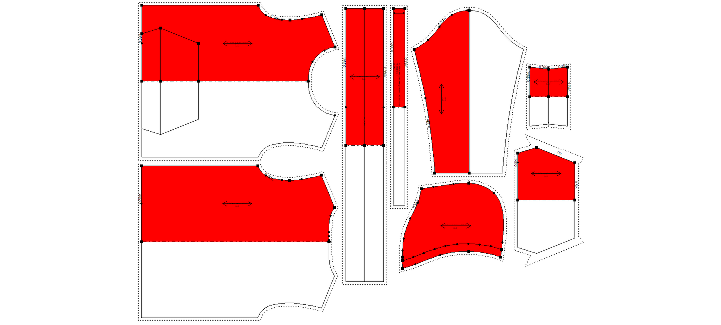 Men's Sweatshirt Sewing Pattern - A0010-22-V-05