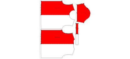 Men's Oversized T-Shirt Sewing Pattern - A0015-22-V-05