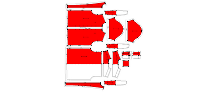 Men's Half Sleeves Shirt Sewing Pattern - A0020-22-V-04