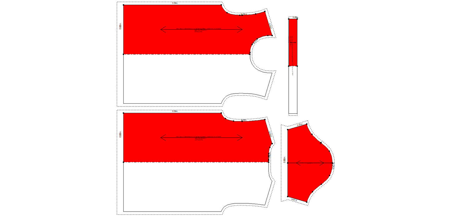 Kids - Boy's T-Shirt & Pant Co-ord Set Sewing Pattern - A0003-25-Y-8