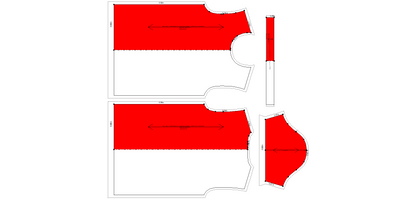 Kids - Boy's T-Shirt & Pant Co-ord Set Sewing Pattern - A0003-25-Y-8